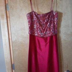 Fushia Cocktail Dress